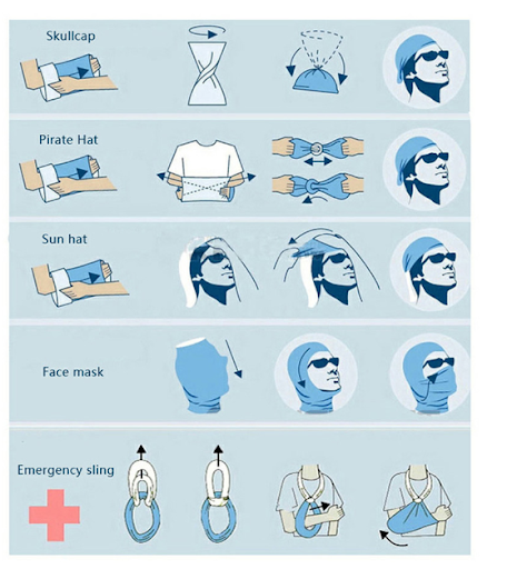 Title 6, Turban magique déquitation en plein air Protec...