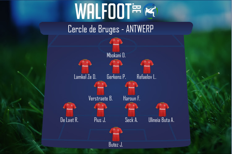 Composition Antwerp | Cercle de Bruges - Antwerp (16/08/2020)