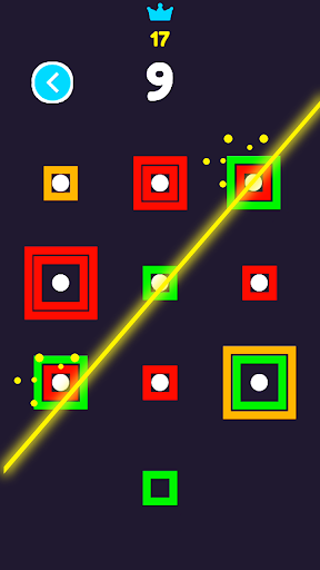 The Squares Puzzle - Color Rings Game