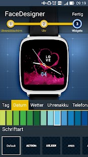 ZenWatch FaceDesigner Screenshot