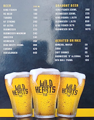 Wild Hearts Pub menu 2