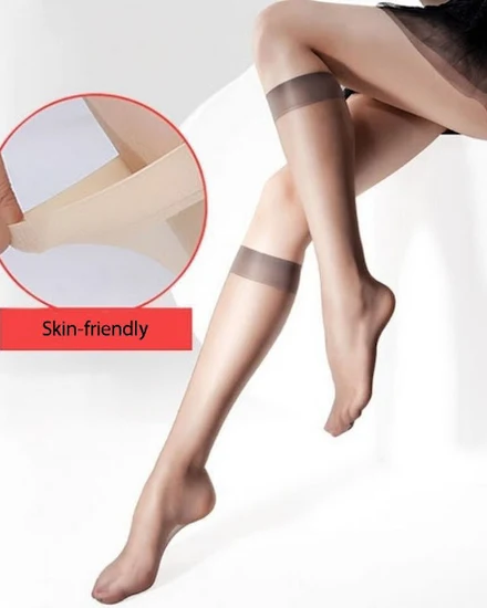 Women Ultra-thin Nylon Stockings Transparent Elasticity L... - 3