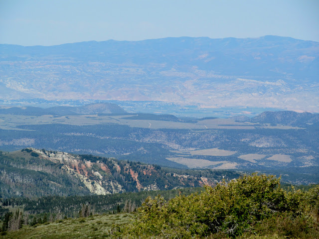 View toward Richfield, about 25 miles distant