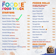 The Foodie Food Truck menu 1