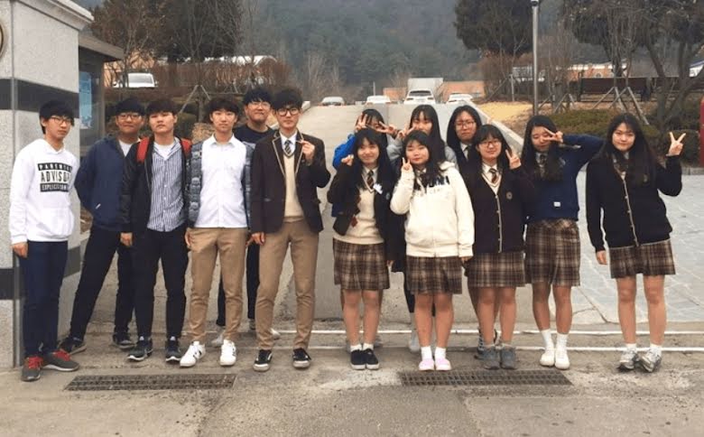 All The Students In This Korean High School Are Wearing A Special Badge ...