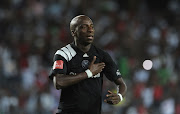 Musa Nyatama of Orlando Pirates celebrates Goal during the Absa Premiership match between Orlando Pirates and Baroka FC on 06 January 2018 at Orlando Stadium.