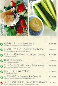 Manami Japanese Restaurant menu 8