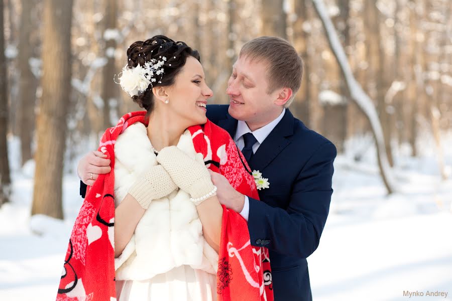 結婚式の写真家Andrey Mynko (adriano)。2014 2月13日の写真