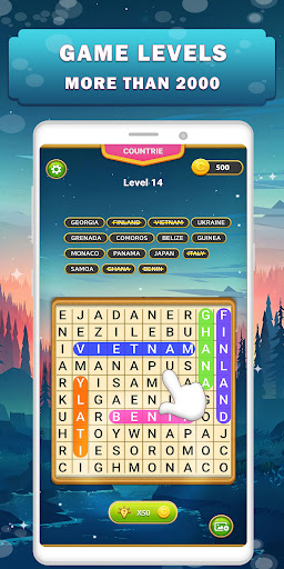 Screenshot Word Search Game: Offline