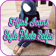 Hijab Jeans Style Photo Selfie 1.0 Icon