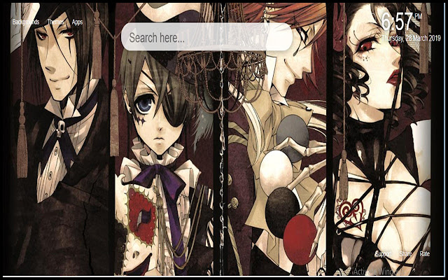 Black Butler HD Wallpapers Themes