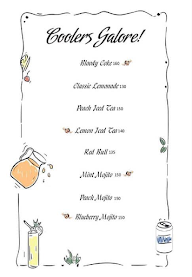 Delicate Delights menu 5