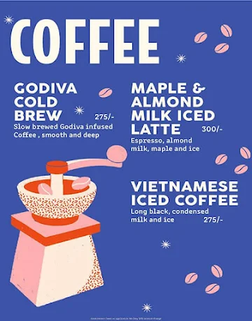Coco Cafe menu 