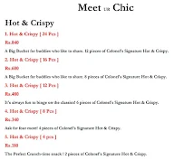 Meet UR Chic menu 4