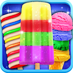 Summer Rainbow Ice Cream - Party Food Maker Apk