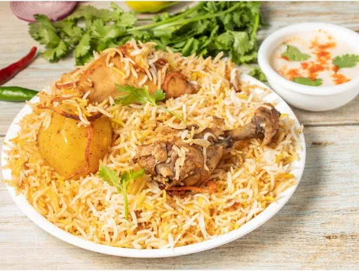 Kolkata Chicken Dum Biryani