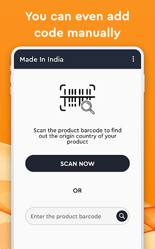 Made in India Barcode scanner for Product origin