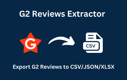 G2 Reviews Extractor small promo image