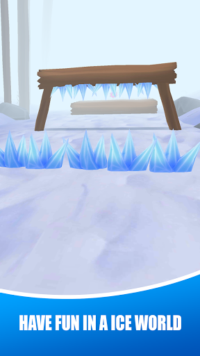 Screenshot The Snowman run: Frozen runner