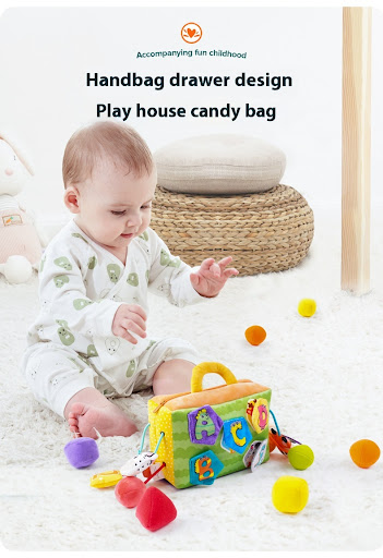 Title 5, Newborn Puzzle Baby Stroller Pendant Toy. Stimu...