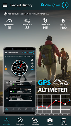 Screenshot Smart Altimeter - GPS Altitude