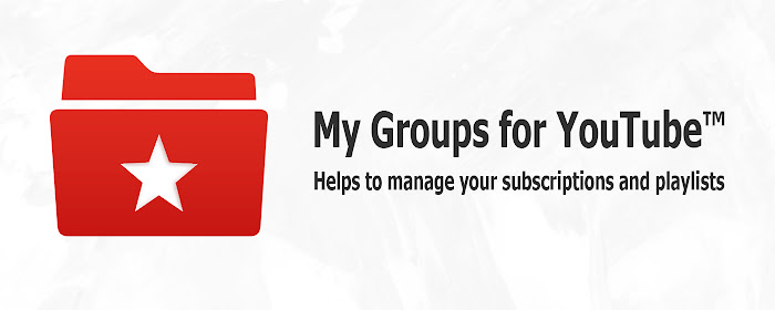 My Groups for YouTube™ marquee promo image