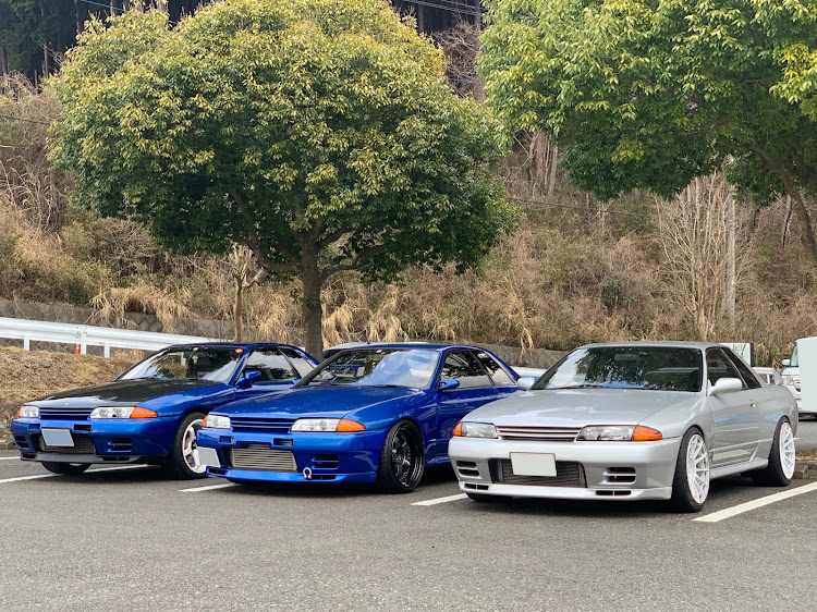 スカイライン GT-Rの深リム・ブルー・WORK MEISTER S1 3P・R32に関するカスタム事例の投稿画像4枚目
