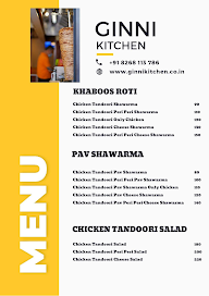 Tandoori Shawarma Special menu 1