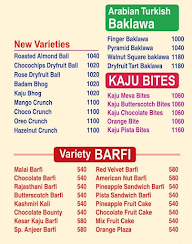 Vipul Dudhiya Sweets menu 2