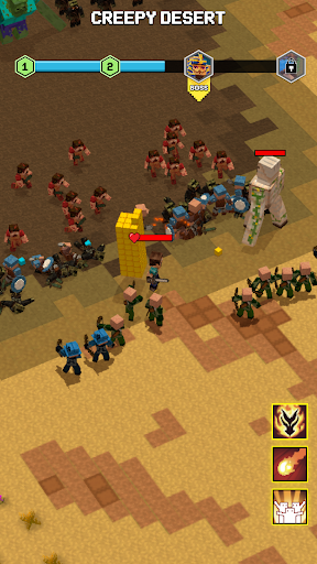 Screenshot Craftsman War: Mob Battle