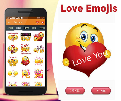 Love chat stickers: Valentine Special LoveStickers