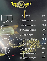 Auntys Cafe C Scheme menu 1