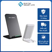 Sạc Không Dây Cao Cấp Wireless Charging Stand 15W Sạc Nhanh Không Dây Hộ Trợ Chuẩn Qi Cho Hệ Điều Hành Ios Android