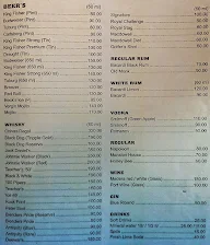 Blue Star Bar And Restaurant menu 2