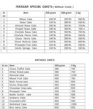 Bangalore Iyangar Bakery menu 6