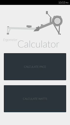 Ergometer Calculator