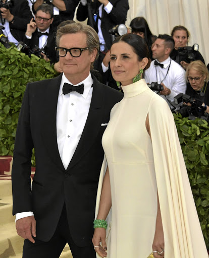 Colin and Livia Firth at the 2018 Met Gala in New York.