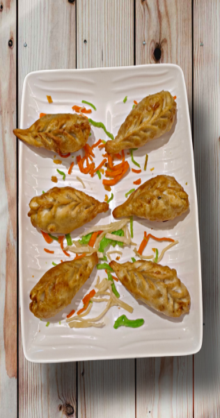 Chicken PeriPeri Momos (6 Pcs)