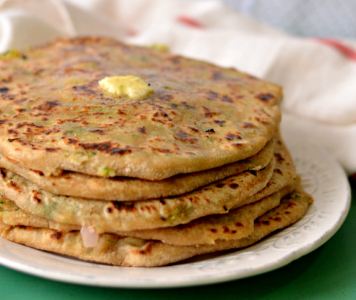 Mix Veg Ka Prantha(Tawa)