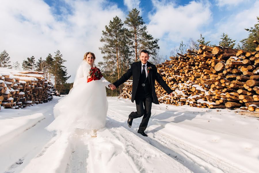 Hääkuvaaja Alena Ageeva (amataresy). Kuva otettu 20. helmikuuta 2018