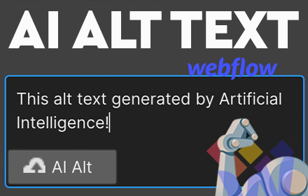 AI Alt Text for Webflow by Web Bae Preview image 0