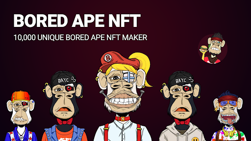 Screenshot Bored Ape Avatar NFT Maker