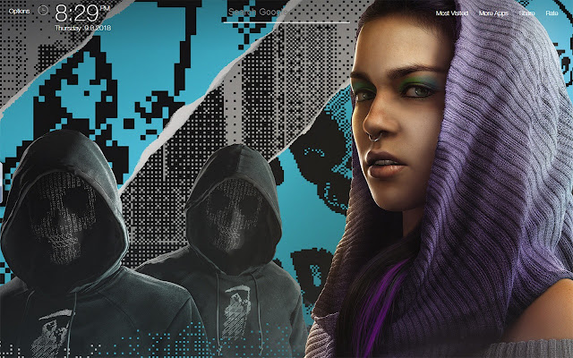 Watch Dogs 2 Wallpapers FullHD New Tab