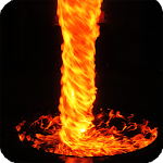 Fire Tornado Wallpaper Apk