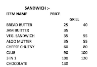 Karnavati Dairy menu 1