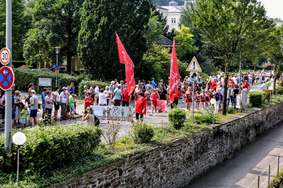 Парад цветов Blumencorso в Бад Эмсе - август 2017