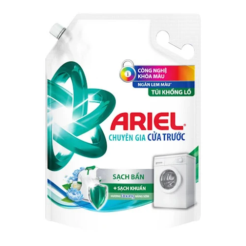 Nước giặt Ariel túi cửa trước hương Downy Nắng Sớm 3.9kg