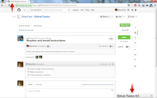 Github Tasker