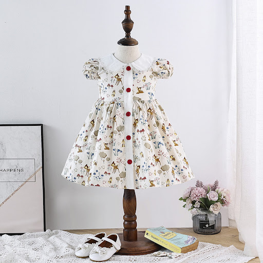 Title 6, Floral Skirt Sweet And Cute Princess Dress For ...