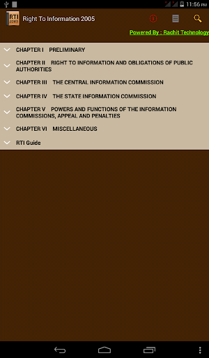 Right To Information 2005